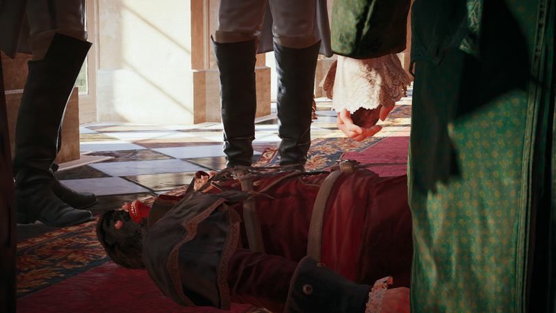 Illustration for article titled Assassin's Creed Unity Has The Best Glitches